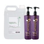 Shampoo de galão de 5 litros.